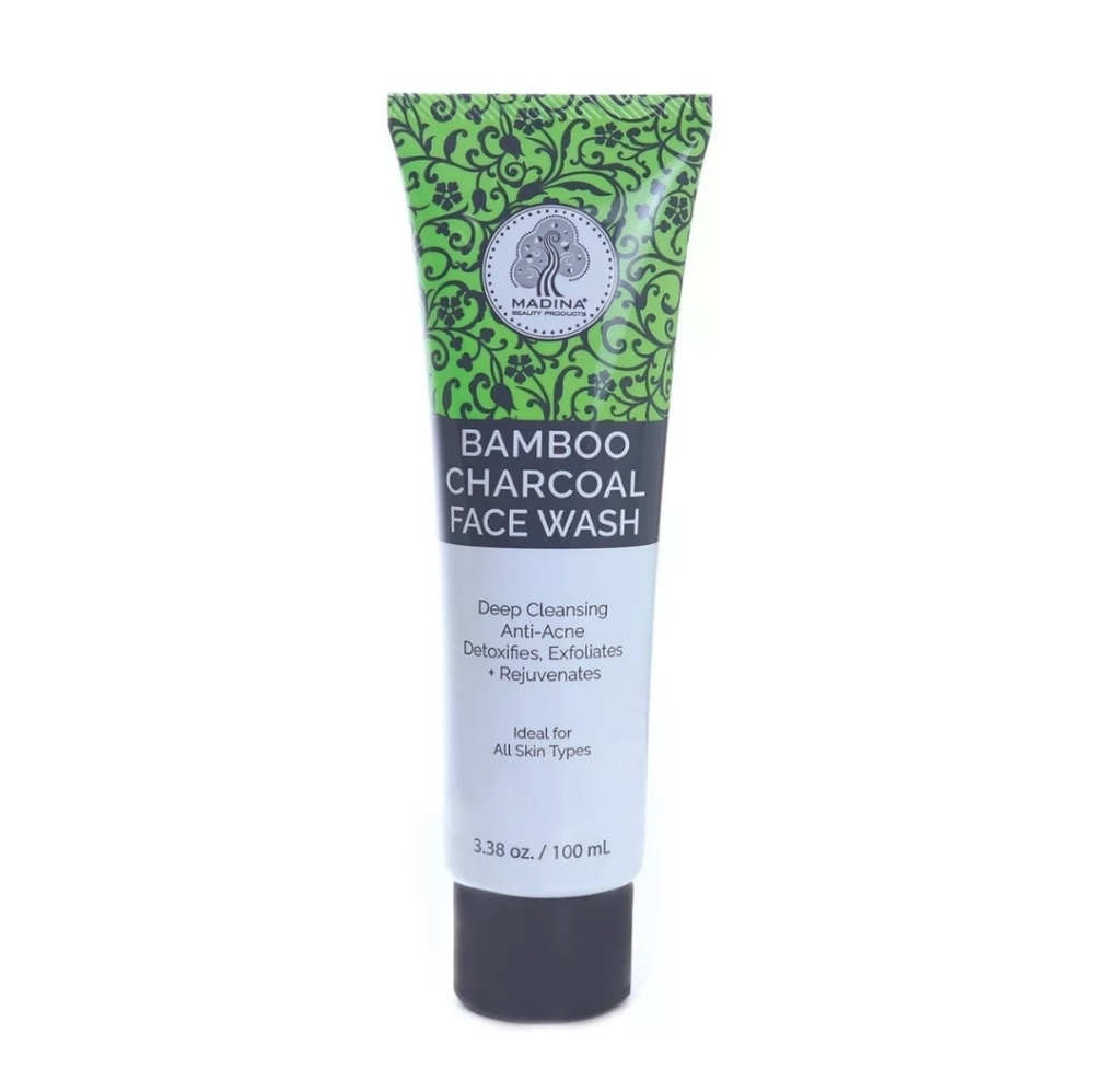 Bamboo Charcoal Face Wash - 100 mL